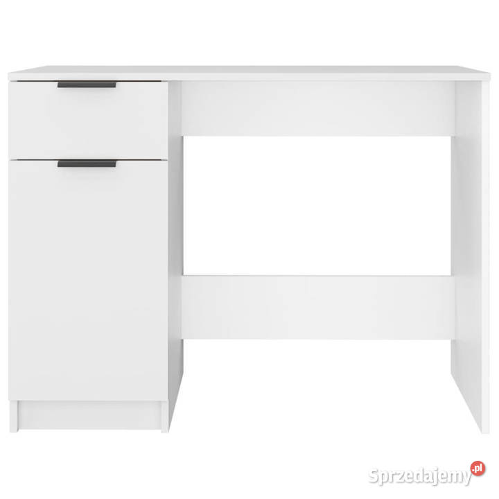 Biurko białe 100x50x75 materiał drewnopochodny Warszawa sprzedam