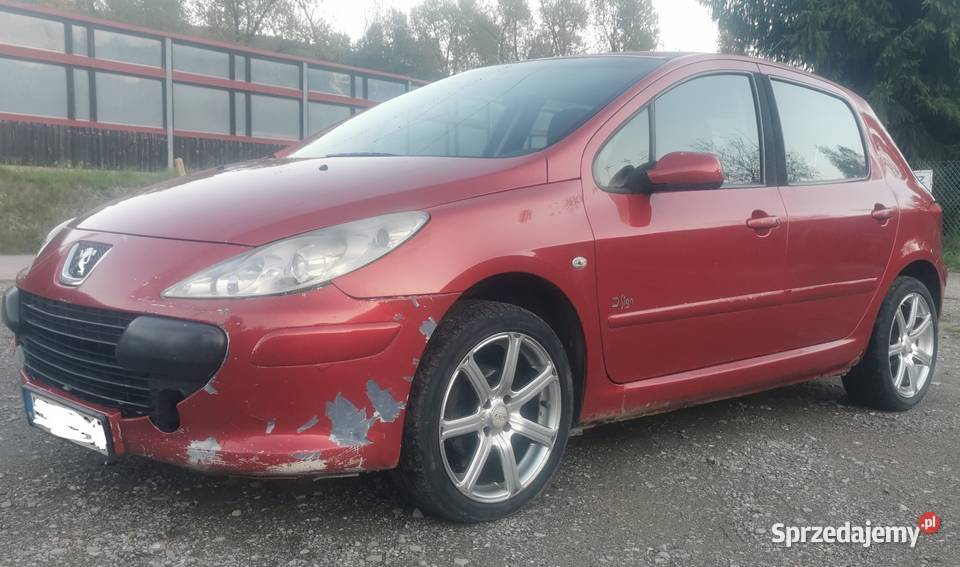 Peugeot 307 16 hdi 2007 Myślenice
