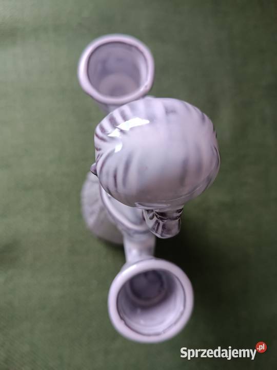 Figurka ceramiczna świecznik Karolina małopolskie Gorlice