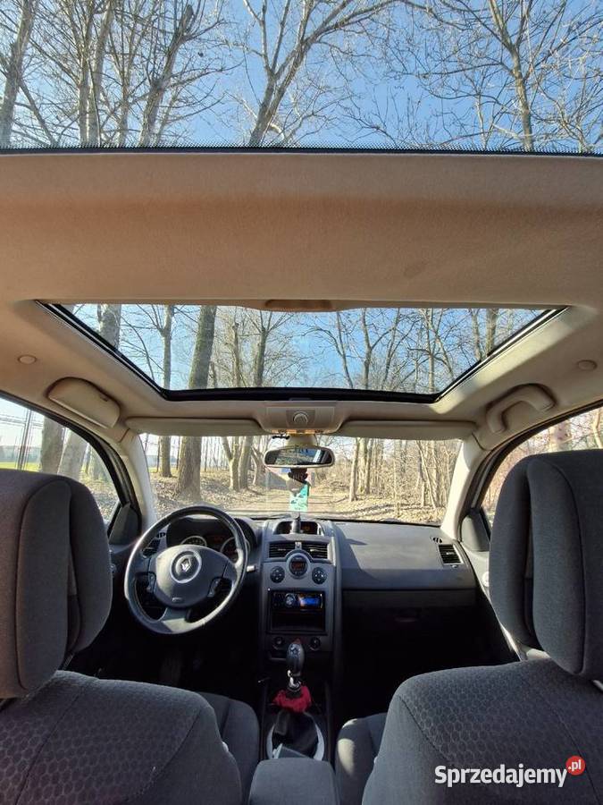 Renault Megane 2 LPG Panorama uszkodzony aluminiowe felgi Tarnów