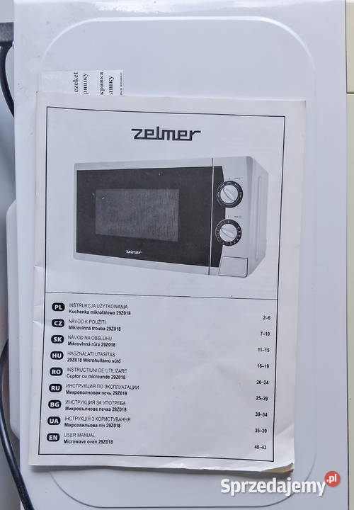 Kuchenka mikrofalowa Zelmer 29Z018 Częstochowa