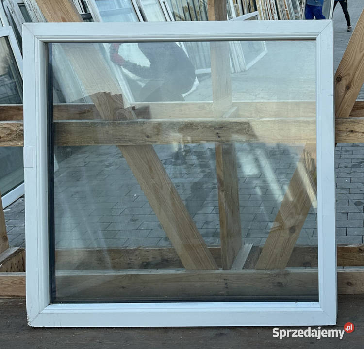OKNA KacprzaK Witryna 104X94 FIX Używany PCV Lublin