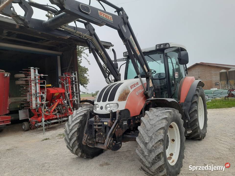 Steyr 6115 profi tur tuz wom 50kmh case maxxum