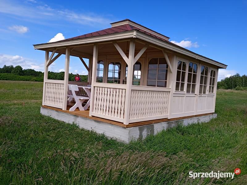 ALTANA 28 3x45 OGRODOWA DREWNIANA ALTANKA Parzymiechy sprzedam