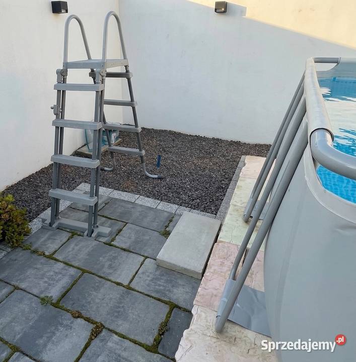 Basen Prostokątny Drabinka Plus Pokrywa Kędzierzyn-Koźle