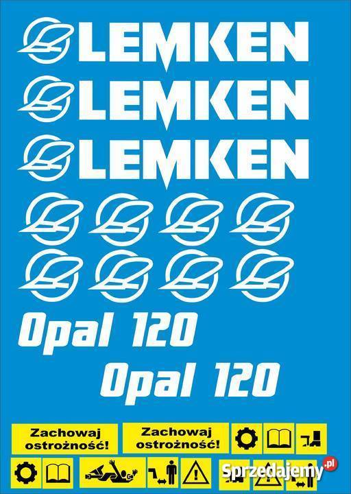 naklejki lemken opal 120 kujawsko-pomorskie