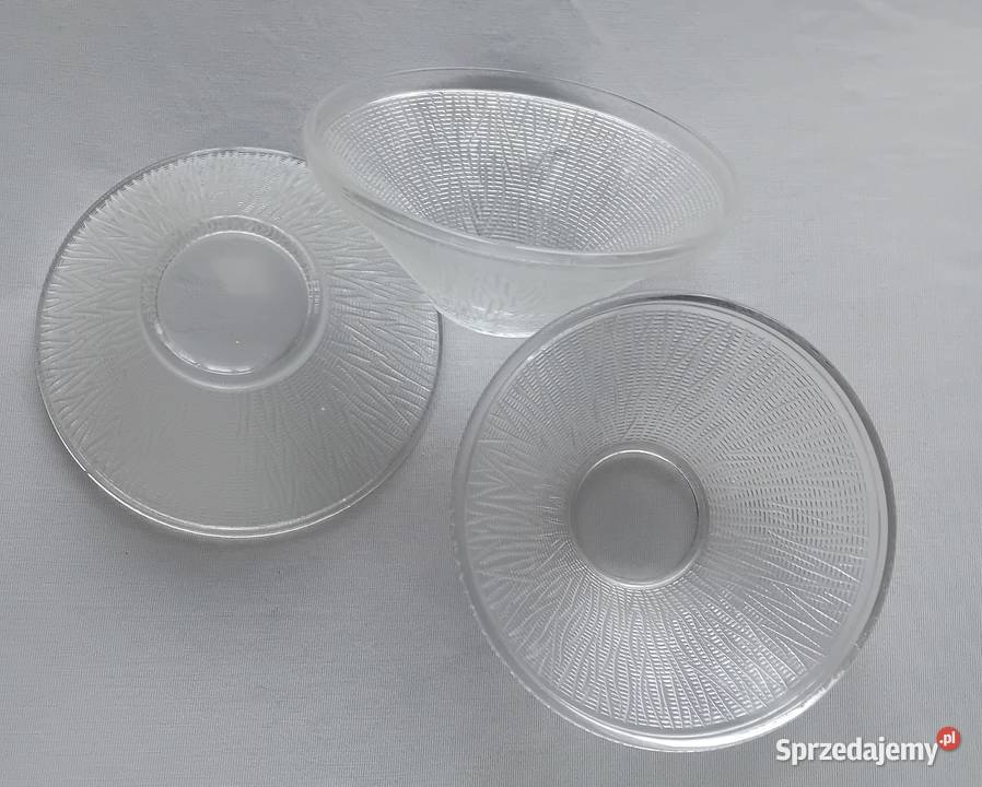 3 miseczki salaterki HSG Ząbkowice projekt Eryki wielkopolskie Koźminek