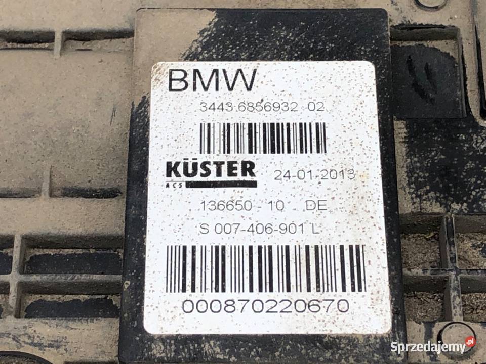 BELKA TYŁ MECHANIZM HAMULCA BMW F07 Hatchback