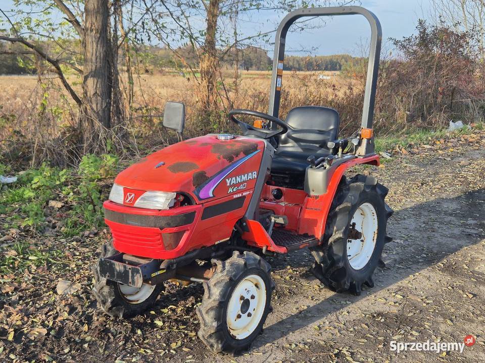 Traktorek traktor YANMAR KE40D 14 44 Małuszyn
