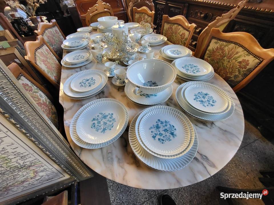 Zestaw obiadowokawowy Giraud Limoges France 12 Rybnik