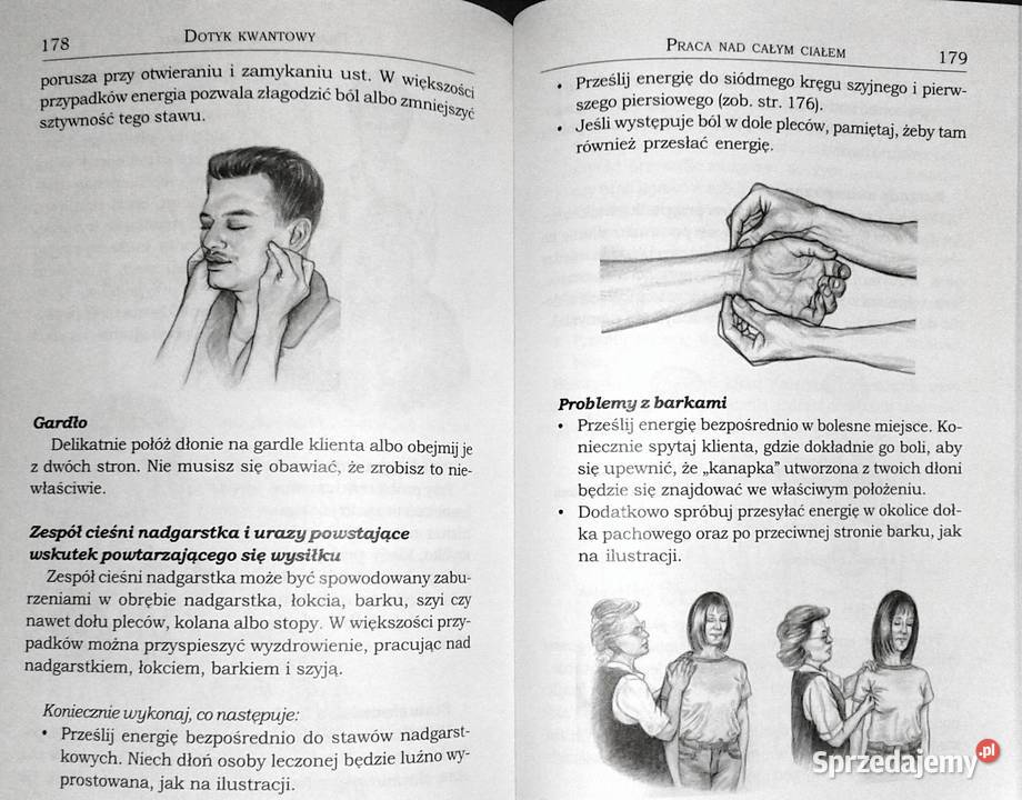 Dotyk kwantowy Uzdrawiająca moc dłoni Richard sprzedam