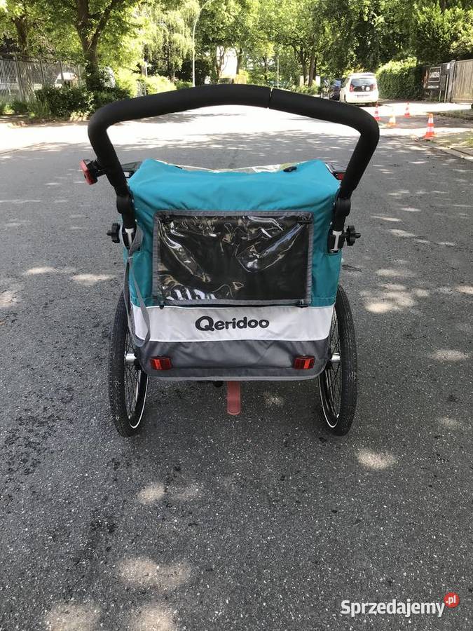 Przyczepka rowerowa Qeridoo Sportrrex1 świętokrzyskie