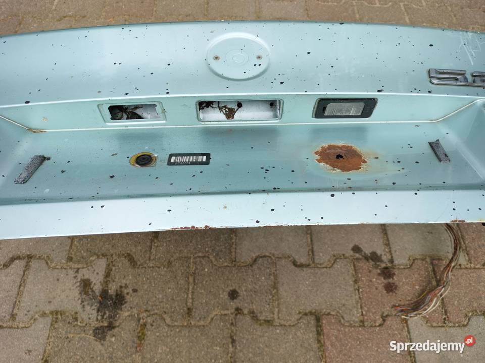 BMW E39 SEDAN KLAPA TYLNA STAN Klapy bagażnika Rąbień AB sprzedam