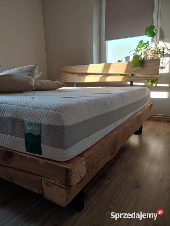 Łóżko z belek plus materac lubuskie Nowa Wieś