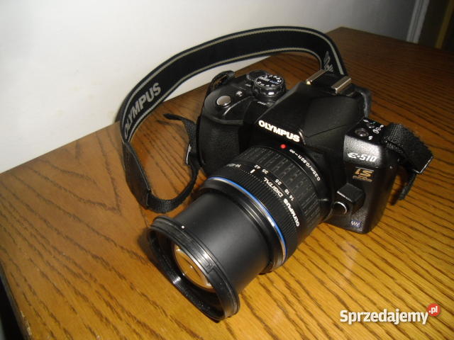 Aparat lustrzanka OLYMPUS E510 z obiektywami 144 Aparaty Warszawa sprzedam