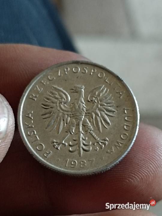 Sprzedam 50 groszy 1987 r drugie ranty nierowne Chełm