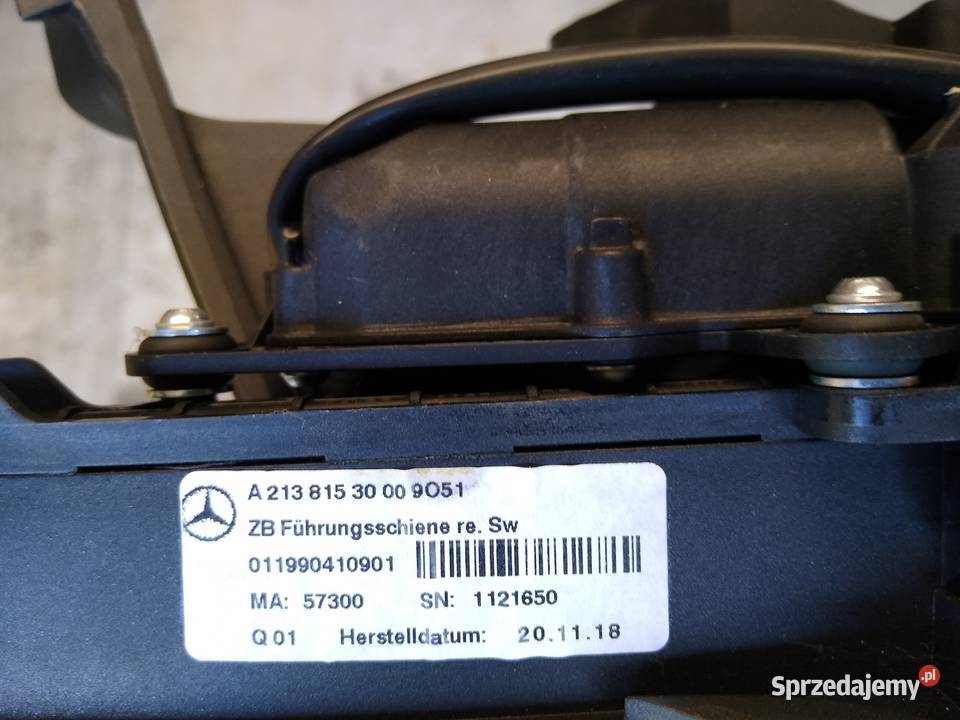 Rolka prowadząca A2138153000 Mercedes w213 Wrocław sprzedam