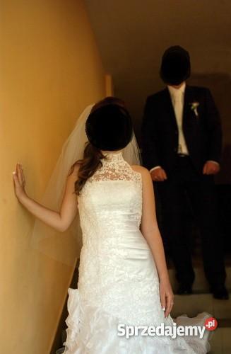 suknia ślubna sposabella biały Damska Warka