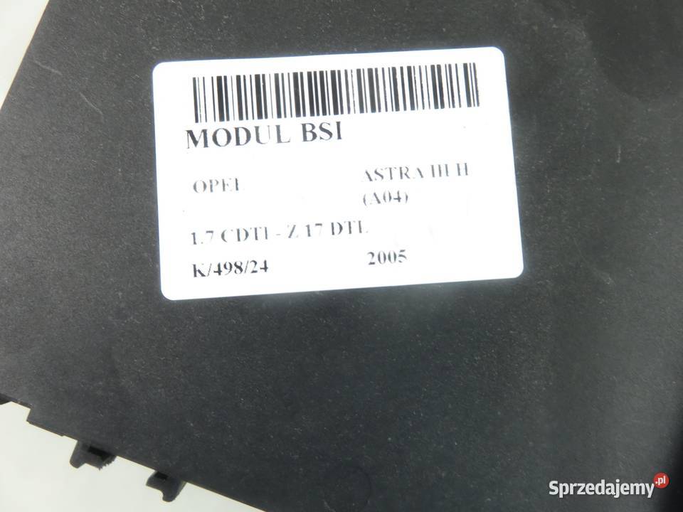 BSI OPEL ASTRA III H 17 CDTI 13181278DP