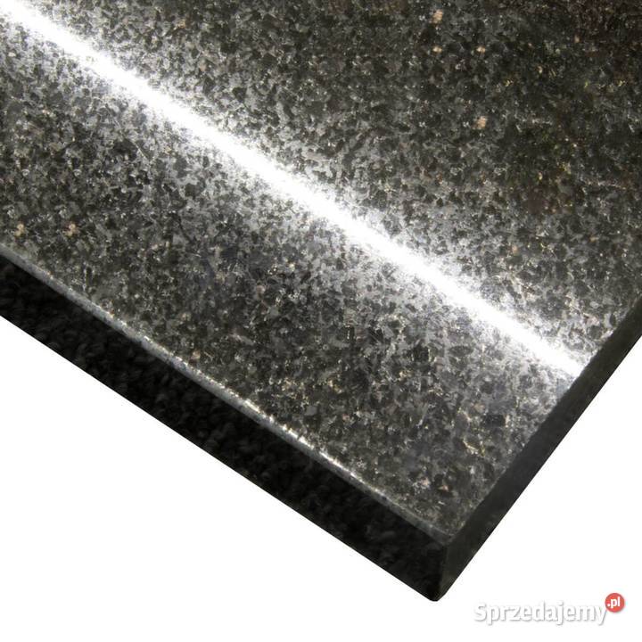 Stopień granitowy parapet Black Galaxy