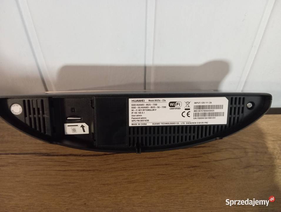 Router modem Huawei B525s23a na kartę sim Stare Kurowo
