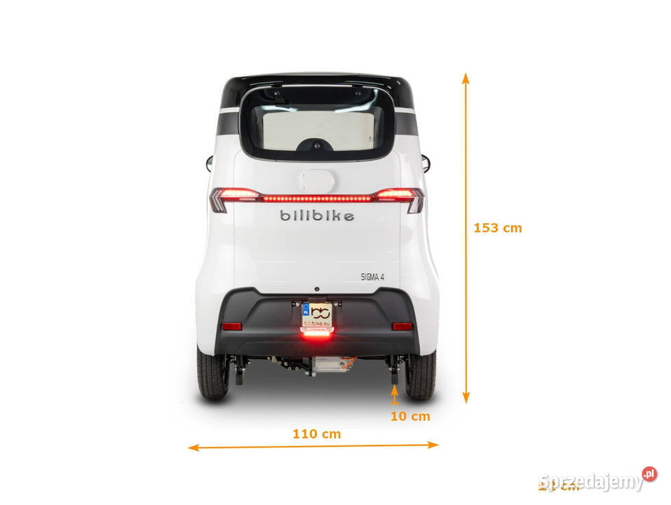 Zabudowany skuter elektryczny SIGMA 4 3000W sportowy lubelskie