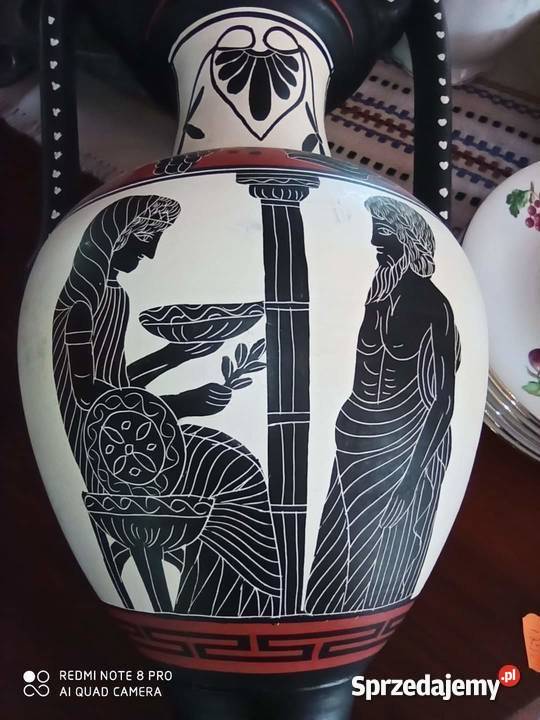 Patera Dekoracja grecka ręcznie zdobiona Gdańsk