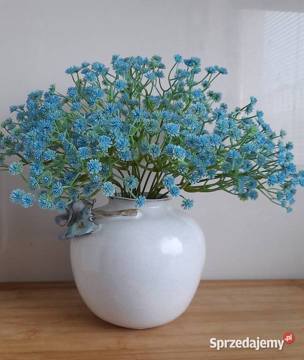 Wiązanka kwiatów Gipsówka niebieska Bukiet 20 Kompozycje kwiatowe Rotmanka