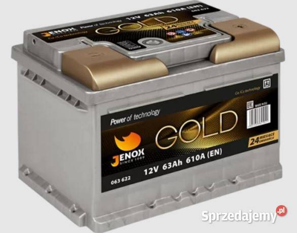 Akumulator Jenox Gold 63Ah 610A R063622 Wrocław