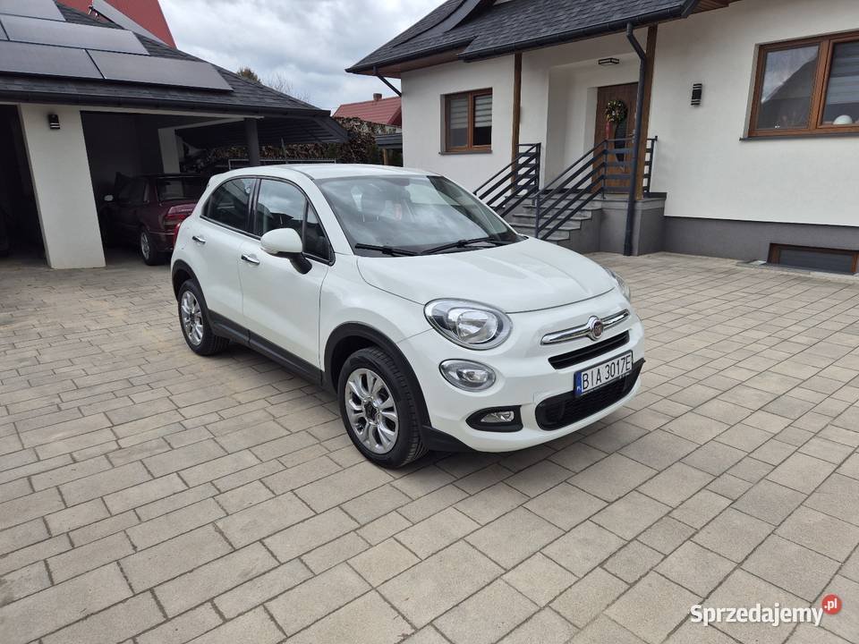 FIAT 500X 2017r 14 140Koni AUTOMAT ZADBANY BEZ 1400cm3 Czarna Białostocka