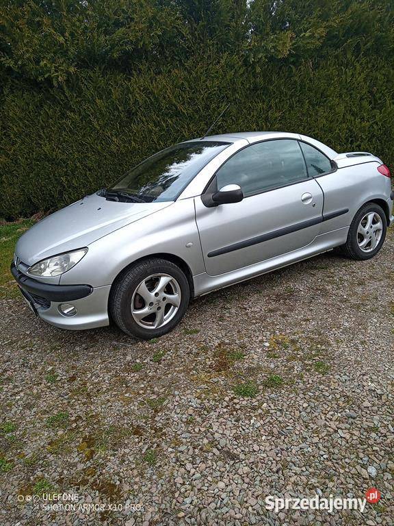Peugeot 206CC bez korozji 212 kabriolet