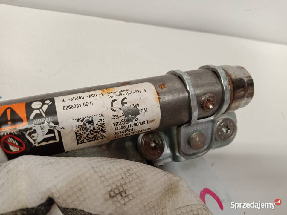 OPEL CORSA E KURTYNA POWIETRZNA PRAWA 626839101D wielkopolskie Rakoniewice