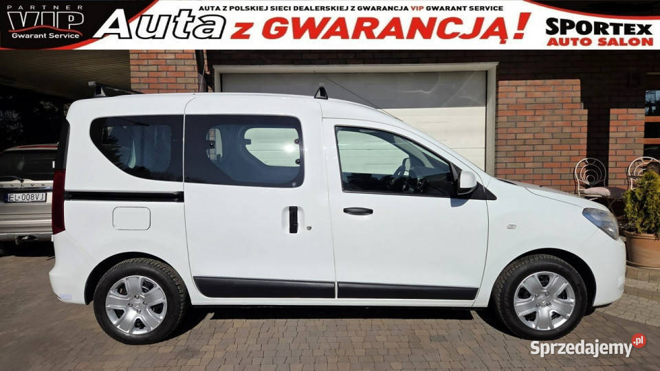 Dacia Dokker 64 16SCE 102 Laureate Salon Serwis Rok produkcji 2018 Aleksandrów Łódzki