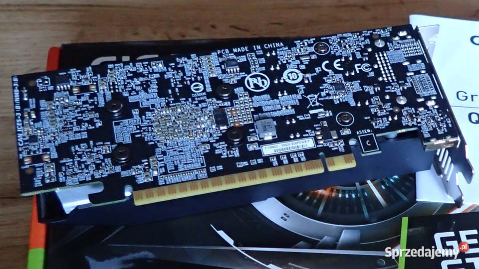 Gigabyte GeForce GTX 1650 D6 OC low profile 4G Gigabyte Poznań sprzedam