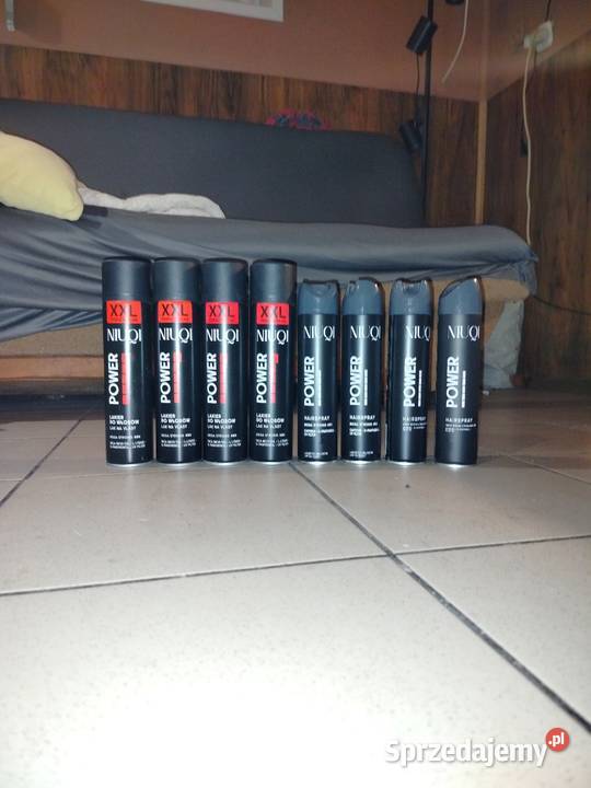 Nowe lakiery do włosów Niuqi XXL 400ml i Niuqi