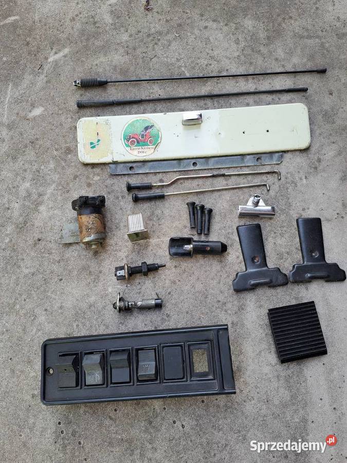 Fiat 125p półka pod kierownicę Półki tylne Leszno sprzedam