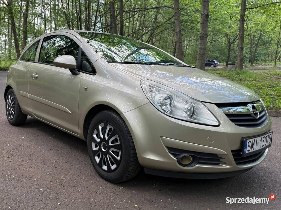 Opel Corsa D 2007 14 90 Serwisowany Opony 2/3 śląskie Łaziska Górne