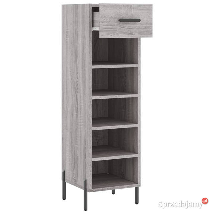 Szafka na buty szary dąb sonoma 30x35x105 Warszawa