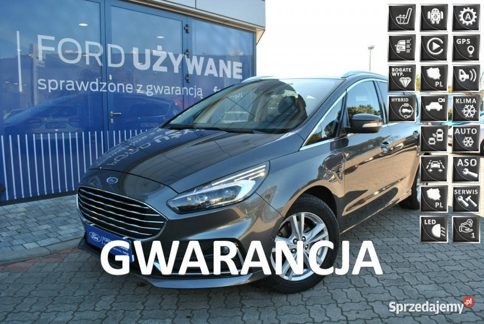 Ford S TitaniumX 20 EcoBlue 190 A8 FWD ASO Forda ogranicznik prędkości podlaskie Białystok