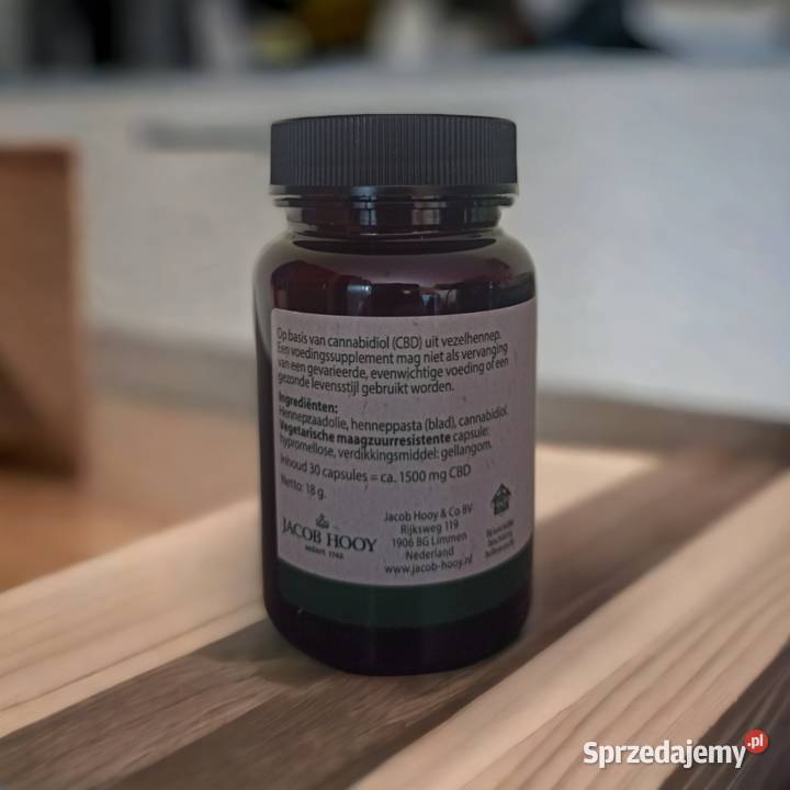 Jacob Hooy CBD kapsułki 50 mg 30 kapsułek Łódź sprzedam