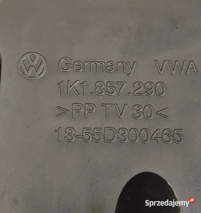 SCHOWEK PASAŻERA VW GOLF V 5 1K1857290 świętokrzyskie Działoszyce