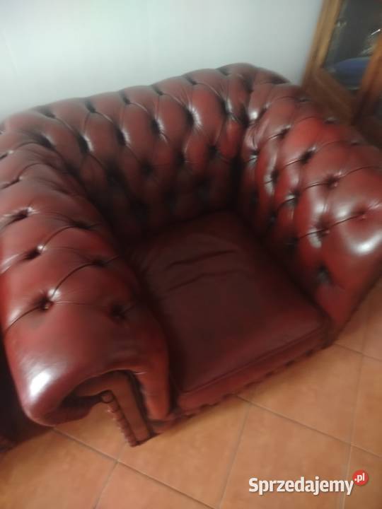 Chesterfield angielski Komplety wypoczynkowe Biała Podlaska
