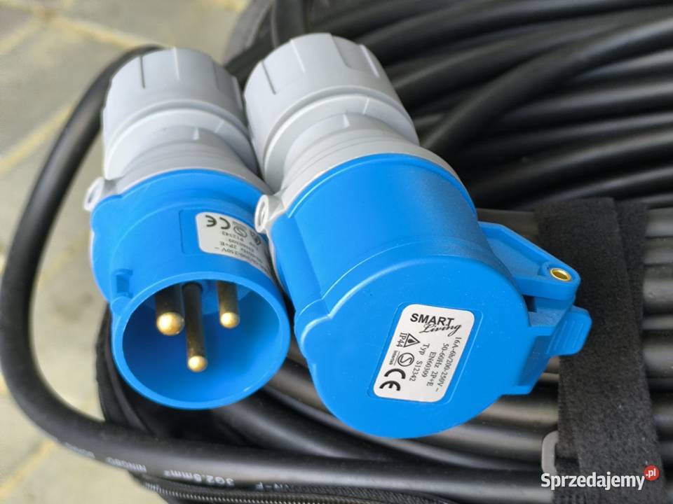 PRZEDŁUŻACZKabel przyłączeniowy 16A6h200250v Przygodziczki sprzedam