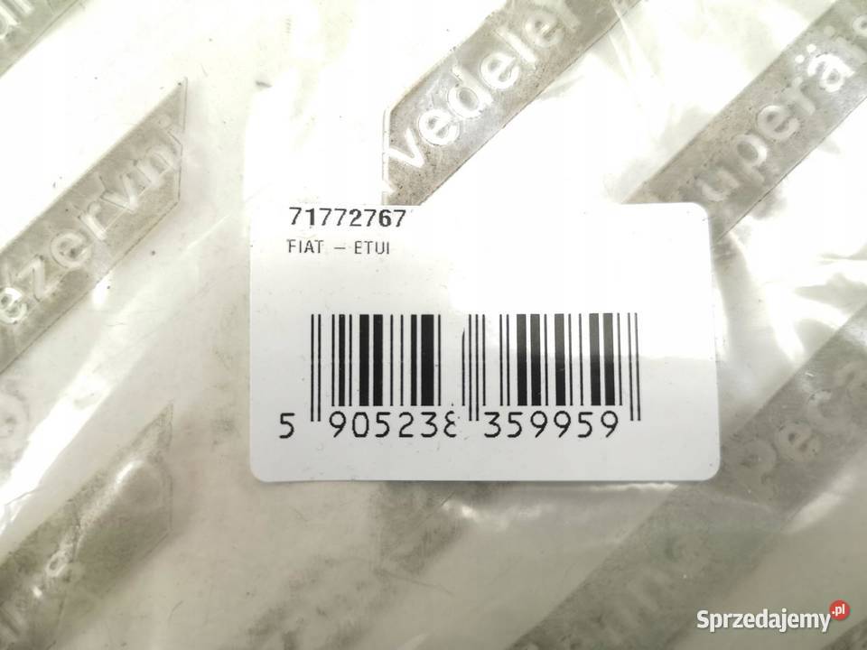 SEGREGATOR NA DOKUMENTY POJAZDU FIAT ORYGINAŁ osobowe