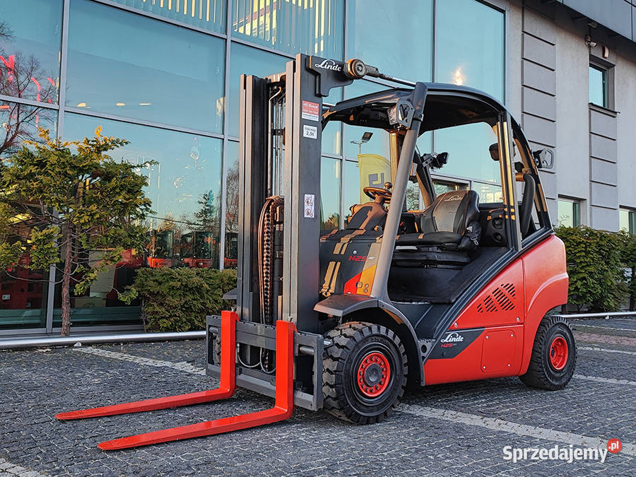 wózek widłowy Linde H25T02 LPG triplex 471 m 25 małopolskie Kęty