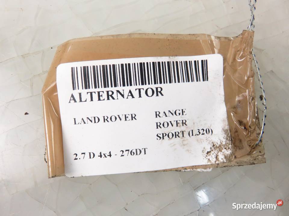 ALTERNATOR LAND ROVER RANGE ROVER SPORT L320 27