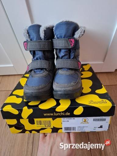 Śniegowce kozaki Lurchi świecące 29 wodoodporne Rozmiar 29 kujawsko-pomorskie Wąbrzeźno