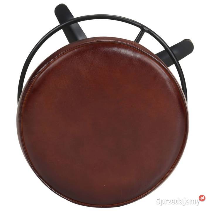 vidaXL Stołki barowe 2 66 skóra mazowieckie Warszawa