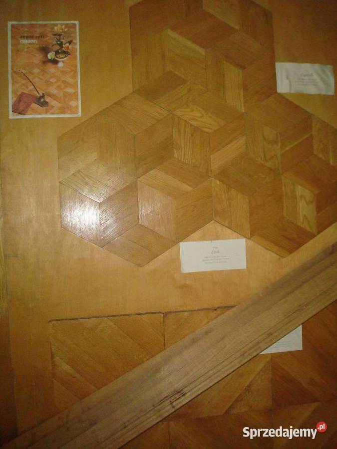 Parkiet pałacowy dębowy gwiazda 11mm Dom i Ogród Bydgoszcz sprzedam