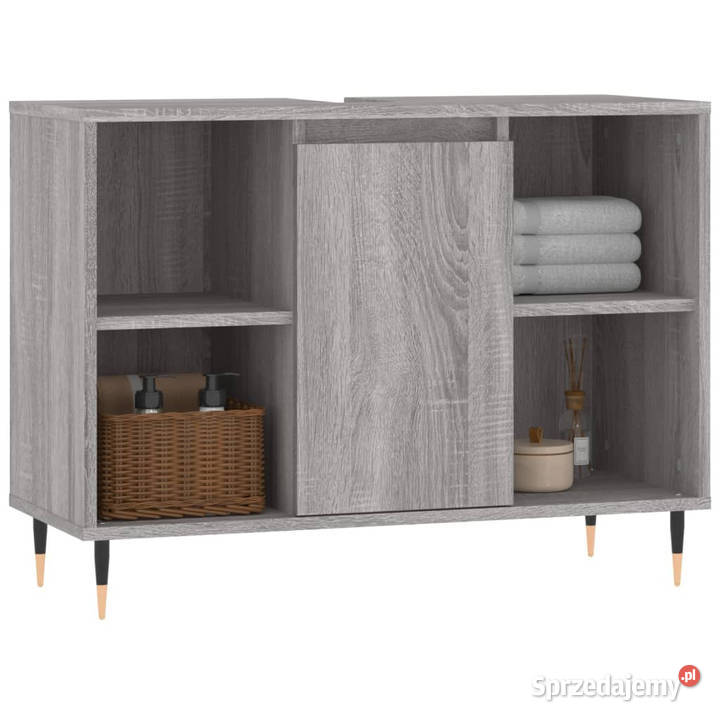 Szafka łazienkowa szary dąb sonoma 80x33x60 Dom i Ogród Warszawa sprzedam
